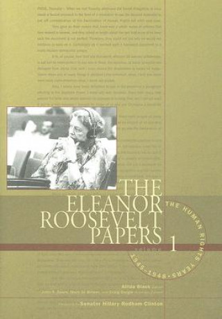 Livre Eleanor Roosevelt Papers, Volume 1 Allida Black