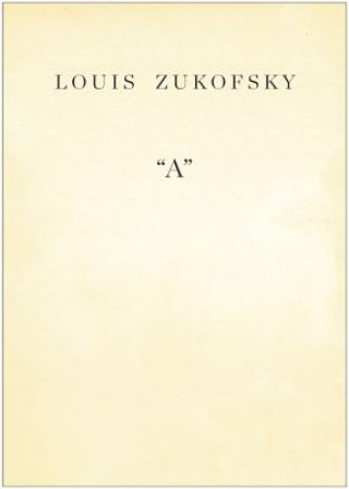 Könyv "A" Louis Zukofsky
