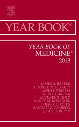 Kniha Year Book of Medicine 2013 James A Barker