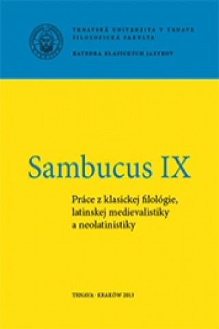 Könyv Sambucus IX Danieľ Škoviera