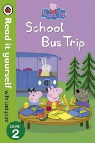 Книга Peppa Pig: School Bus Trip - Read it yourself with Ladybird Ladybird
