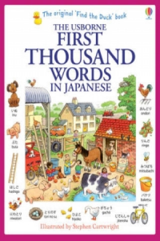 Carte First Thousand Words in Japanese Heather Amery