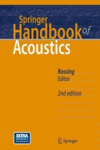 Carte Springer Handbook of Acoustics Thomas Rossing