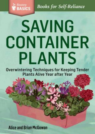 Kniha Saving Container Plants Brian McGowan