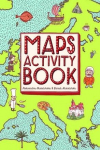 Kniha Maps Activity Book Aleksandra Mizielinska