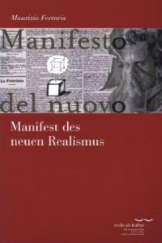 Knjiga Manifest des neuen Realismus Maurizio Ferraris