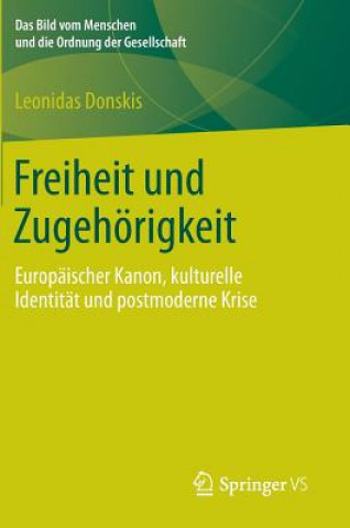 Kniha Freiheit und Zugehoerigkeit Leonidas Donskis