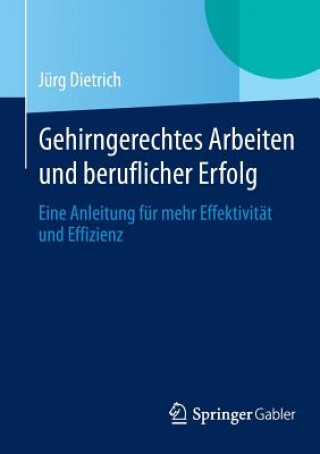 Knjiga Gehirngerechtes Arbeiten Und Beruflicher Erfolg Jürg Dietrich