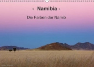 Kalendář/Diář Namibia - Die Farben der Namib (Wandkalender immerwährend DIN A3 quer) Sandra Schänzer