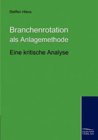 Buch Branchenrotation als Anlagemethode Steffen Hlava