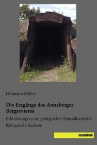 Carte Die Erzgänge des Annaberger Bergrevieres Hermann Müller