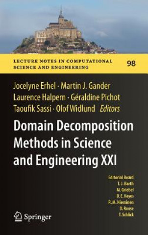 Kniha Domain Decomposition Methods in Science and Engineering XXI Jocelyne Erhel