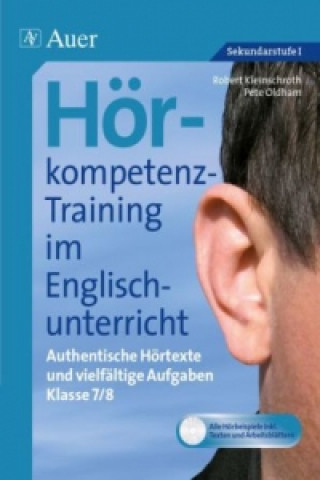 Kniha Hörkompetenz-Training im Englischunterricht 7-8, m. 1 CD-ROM Robert Kleinschroth