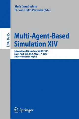 Książka Multi-Agent-Based Simulation XIV Shah Jamal Alam