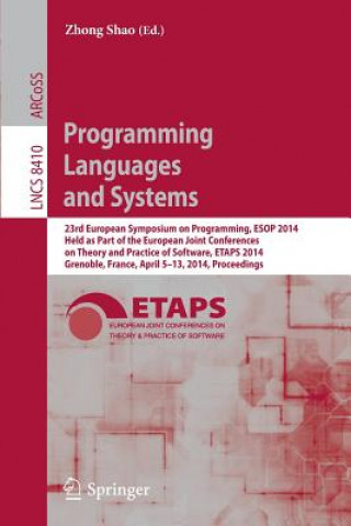 Kniha Programming Languages and Systems Zhong Shao