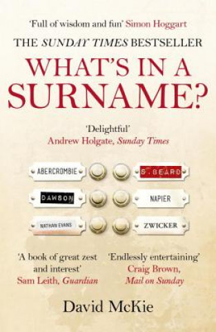 Carte What's in a Surname? David McKie