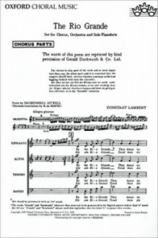 Drukwerk Rio Grande CONSTANT LAMBERT