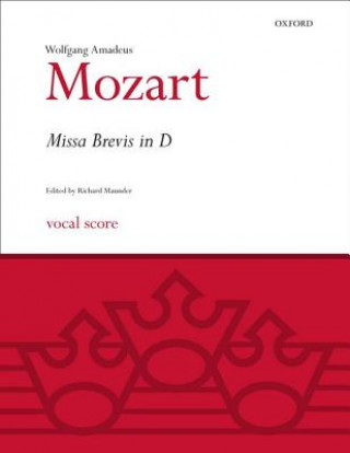 Materiale tipărite Missa Brevis in D K.194 Wolfgang Amadeus Mozart