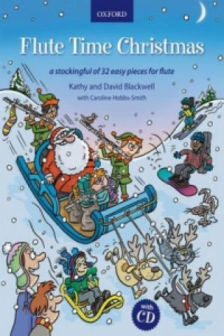 Nyomtatványok Flute Time Christmas + CD Kathy Blackwell