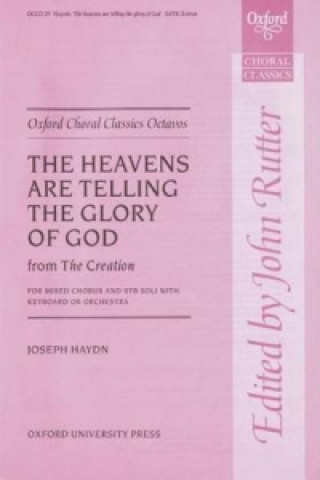 Articles imprimés heavens are telling (from The Creation) Franz Joseph Haydn