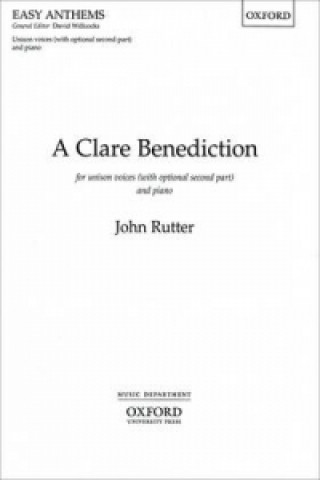 Tiskovina Clare Benediction 