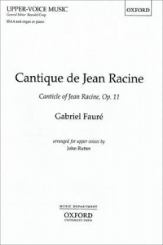 Materiale tipărite Cantique de Jean Racine 