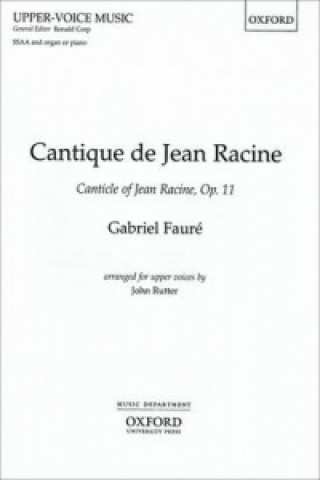 Tiskovina Cantique de Jean Racine 