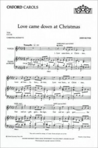 Tiskovina Love came down at Christmas 