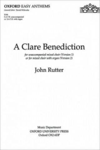 Nyomtatványok Clare Benediction 