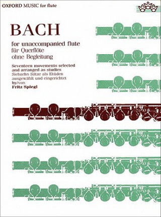 Materiale tipărite Bach for Unaccompanied Flute Johann Sebastian Bach