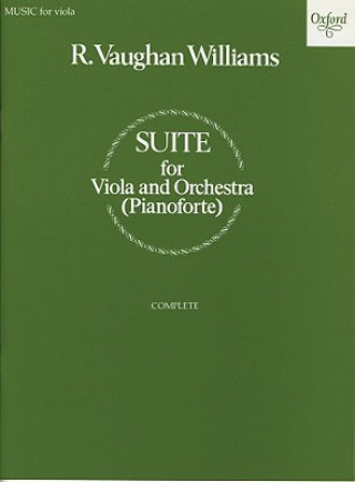 Materiale tipărite Suite for viola and orchestra (pianoforte) Ralph Vaughan Williams