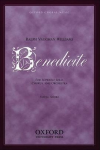 Materiale tipărite Benedicite Ralph Vaughan Williams
