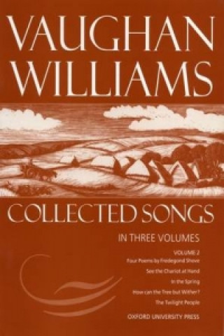 Prasa Collected Songs Volume 2 Ralph Vaughan Williams