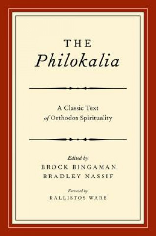 Carte Philokalia Brock Bingaman