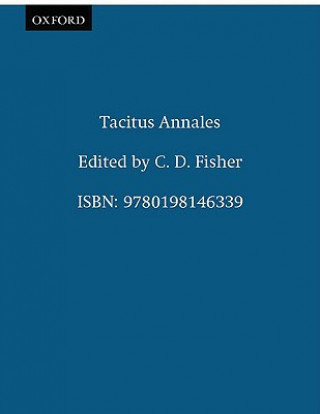 Könyv Tacitus Annales Cornelius Tacitus