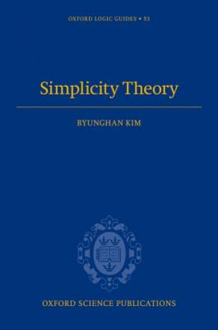 Książka Simplicity Theory Kim Byungham