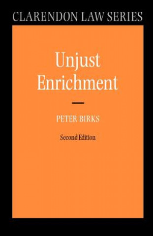 Kniha Unjust Enrichment Peter Birks