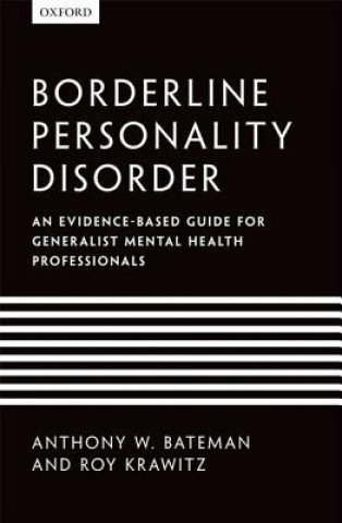 Książka Borderline Personality Disorder Bateman