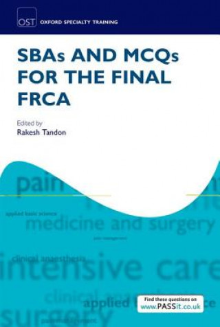 Könyv SBAs and MCQs for the Final FRCA Rakesh Tandon