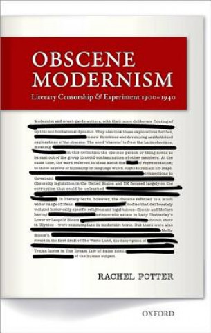 Book Obscene Modernism Rachel Potter