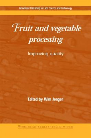 Kniha Fruit and Vegetable Processing W Jongen