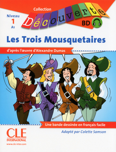 Książka Les Trois Mousquetaires - Livre + CD Colette Samson