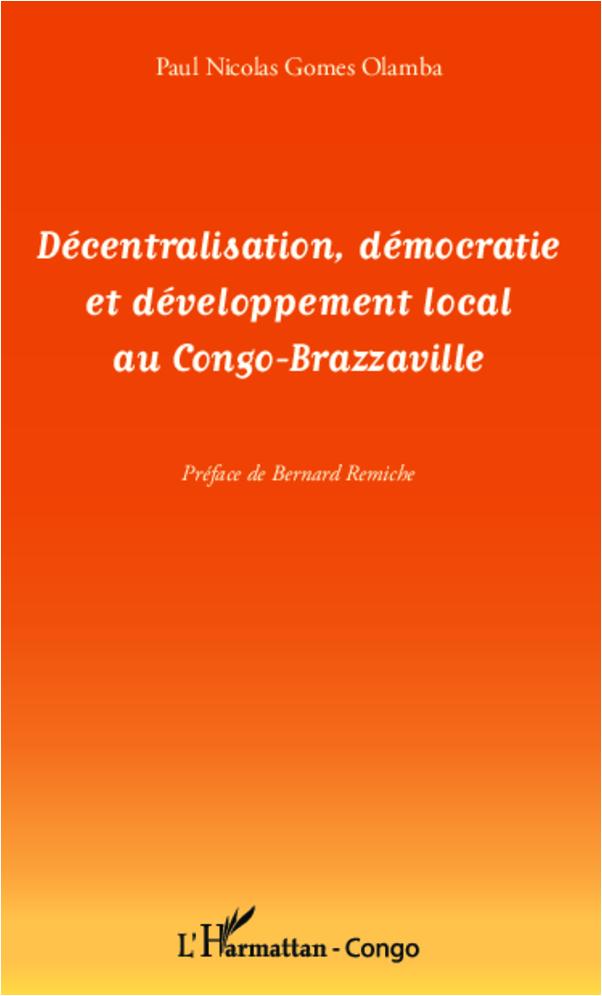 Buch Decentralisation Democratie Developpemen 