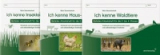 Kniha Ich kenne Waldtiere / Haus- und Hoftiere / Insekten und Spinnen - Schülerarbeitshefte  für die 2. bis 4. Klasse, 3 Hefte Katrin Langhans