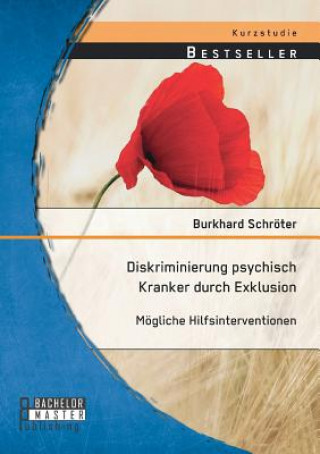 Książka Diskriminierung psychisch Kranker durch Exklusion Burkhard Schröter