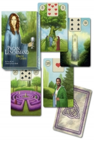 Joc / Jucărie Pagan Lenormand Oracle Cards Gina Pace
