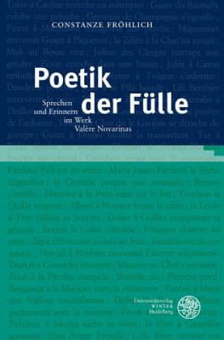 Книга Poetik der Fülle Constanze Fröhlich
