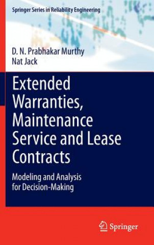 Książka Extended Warranties, Maintenance Service and Lease Contracts D.N.P. Murthy