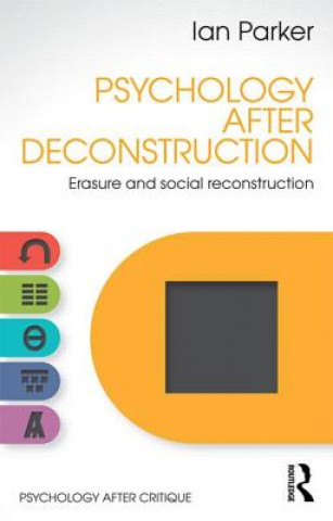 Buch Psychology After Deconstruction Ian Parker