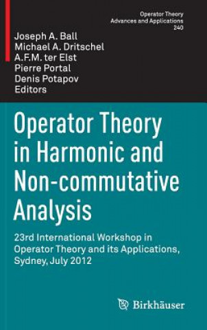 Carte Operator Theory in Harmonic and Non-commutative Analysis Joseph A. Ball